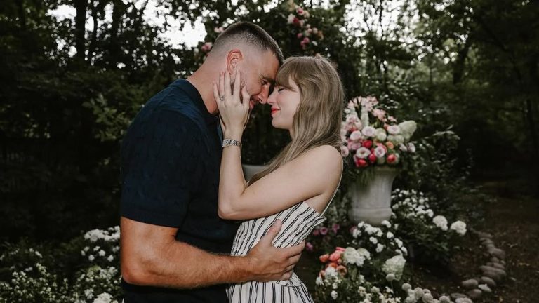Taylor Swift & Travis Kelce Officially Engaged: A Whirlwind Love Story Culminates in a Stunning Proposal