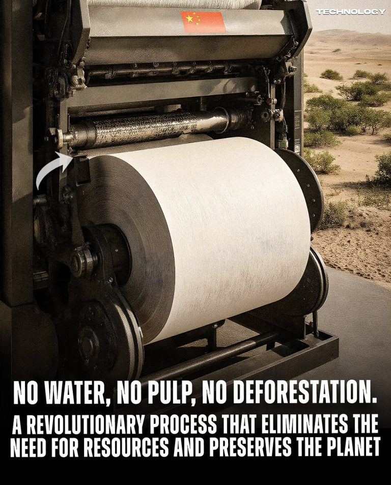 How China Is Turning Desert Sand Into Paper