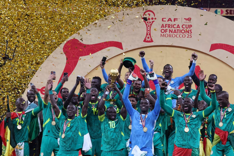 Senegal win Afcon title after farcical scenes over penalty award _ Reuters